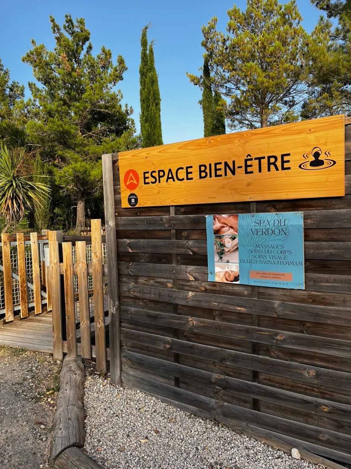 Mobil-Home Dans Camping 4* Saint-Laurent-du-Verdon Zewnętrze zdjęcie